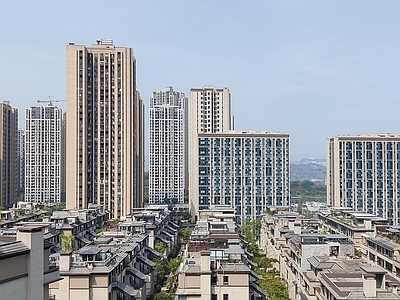 现代城市背景