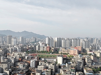 现代城市背景