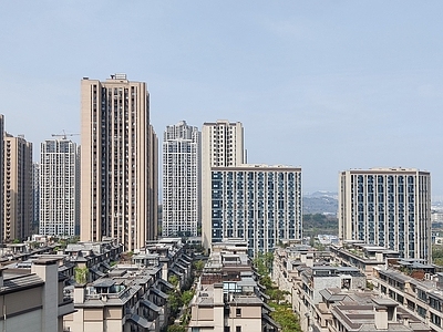 现代城市背景