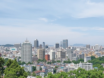 现代城市背景