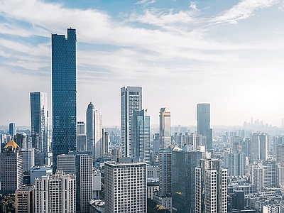 现代城市背景