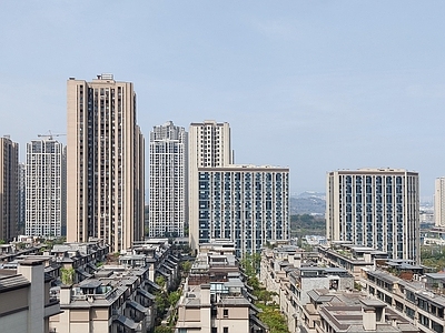 现代城市背景