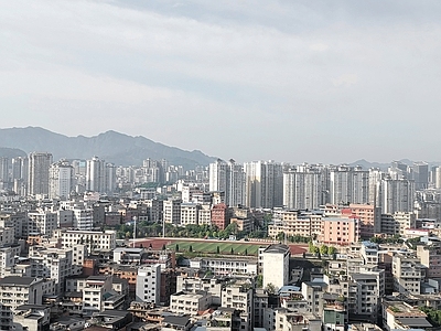 现代城市背景