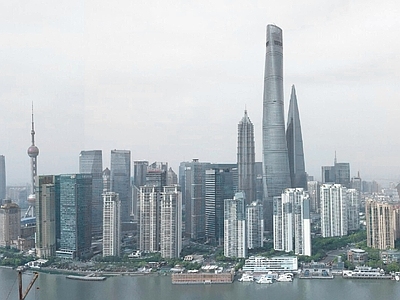 现代城市背景