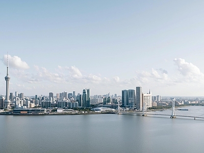 现代城市背景