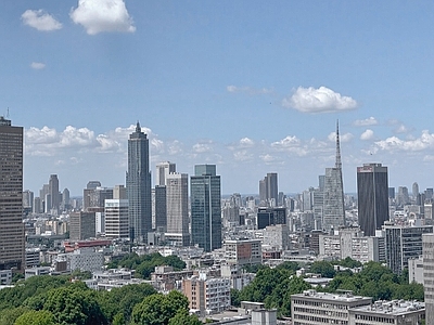 现代城市背景