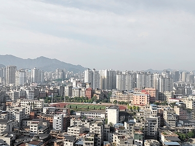 现代城市背景