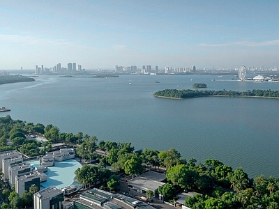 现代城市背景