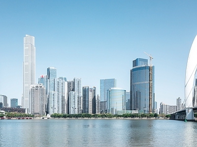 现代城市背景