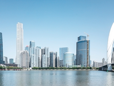 现代城市背景