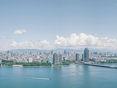 现代城市背景