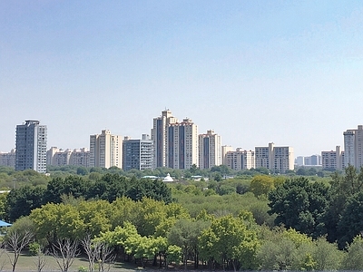 现代城市背景