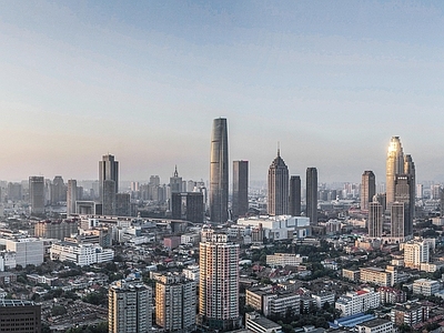 现代城市背景