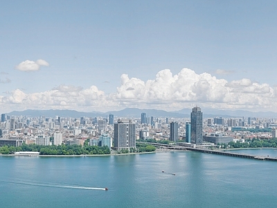 现代城市背景