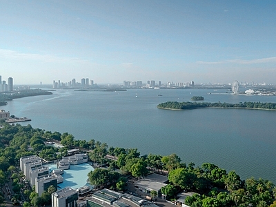 现代城市背景
