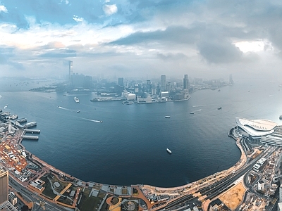 现代城市背景