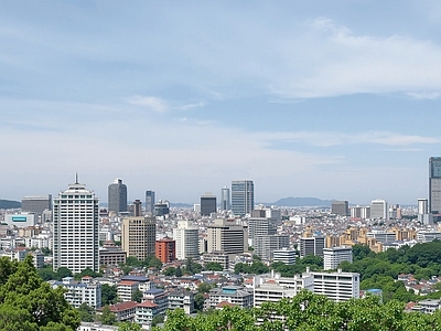 现代城市背景