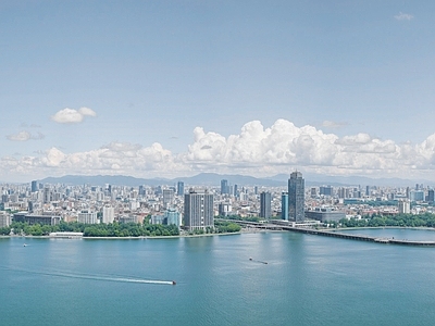 现代城市背景