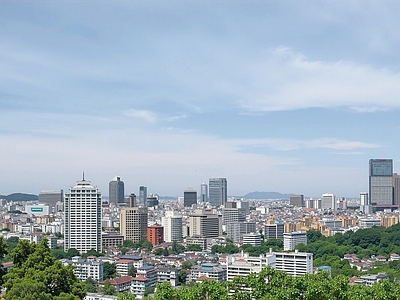 现代城市背景