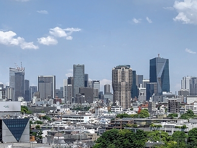 现代城市背景