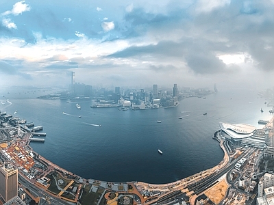 现代城市背景