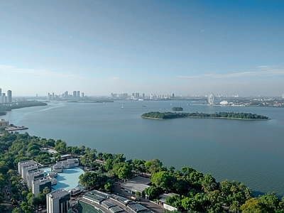 现代城市背景