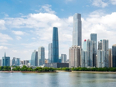 现代城市背景