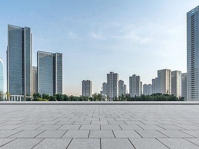 现代城市背景