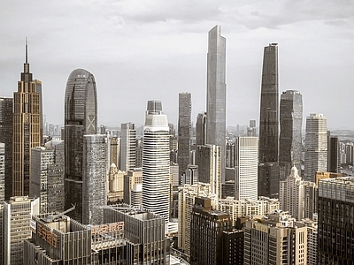现代城市背景