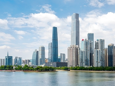 现代城市背景