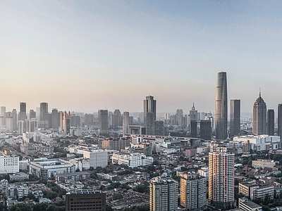 现代城市背景