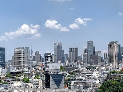 现代城市背景