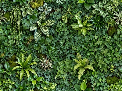 北欧绿植墙