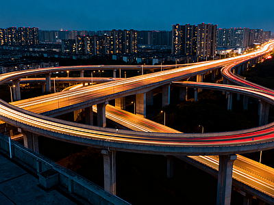 现代城市背景