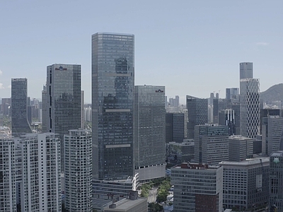 现代城市背景