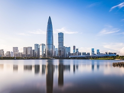 现代城市背景