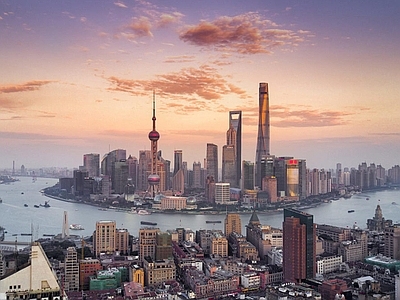 现代城市背景