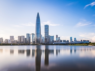 现代城市背景