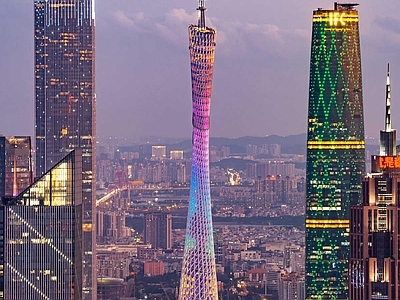 现代城市背景