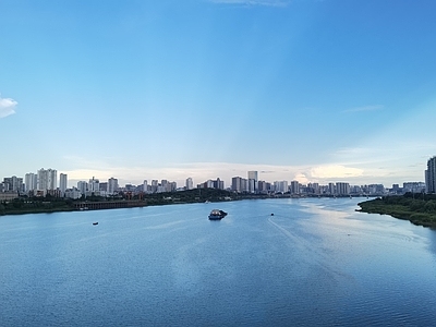 现代城市背景