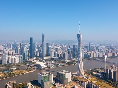 现代城市背景