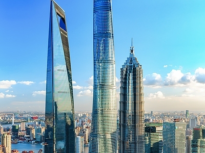 现代城市背景