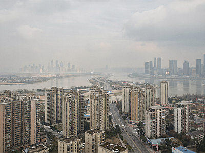 现代城市背景