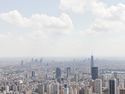 现代城市背景