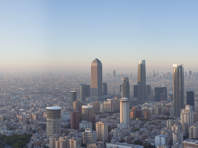 现代城市背景
