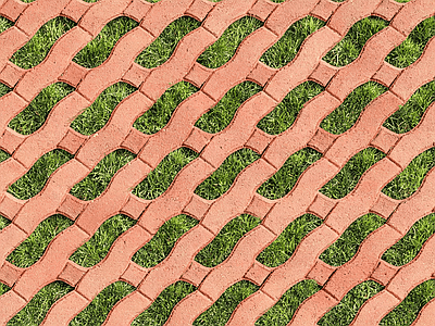 植草砖