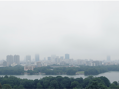 现代城市背景