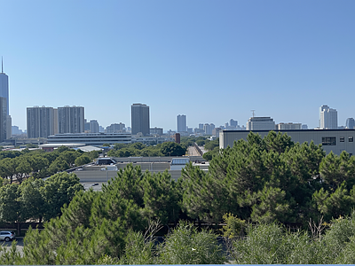 现代城市背景