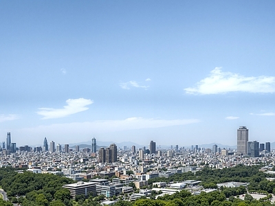 现代城市背景