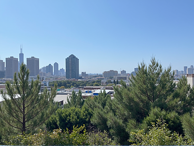 现代城市背景